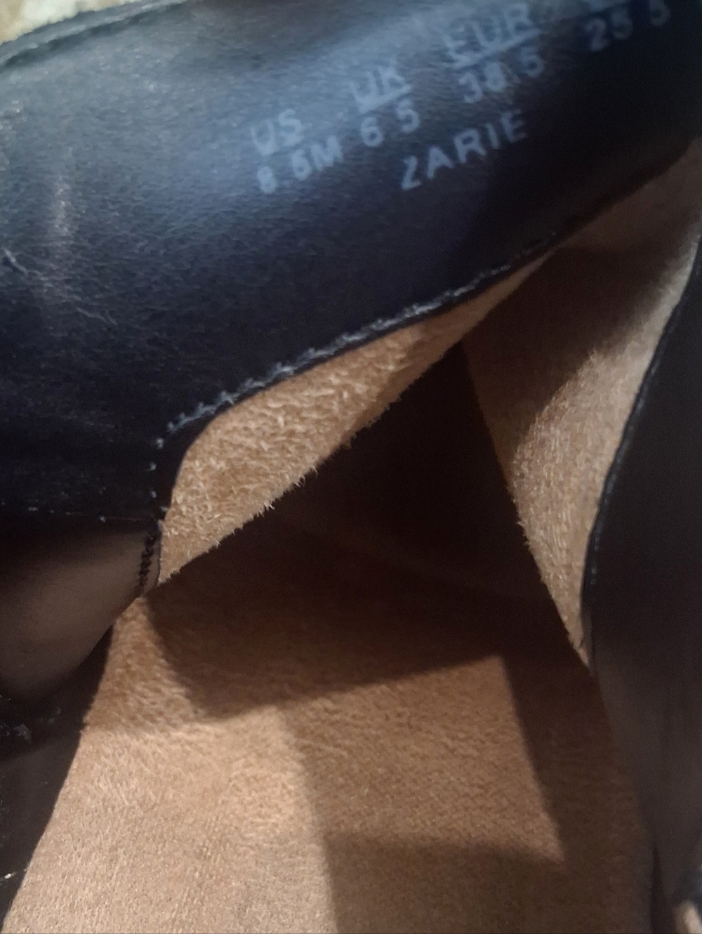 Black Suede Naturalizer Zarie Booties - Picture 6 of 6